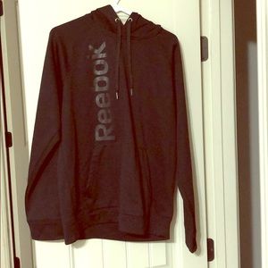 All black Reebok Hoodie